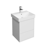 PRO.50.2/WHT Тумба Pro/Про подвесная 2 ящика 50, белая матовая КЕРАМА МАРАЦЦИ фото PRO.50.2/WHT Тумба Pro/Про подвесная 2 ящика 50, белая матовая КЕРАМА МАРАЦЦИ