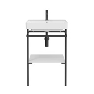 фото PRO.55.01/BLK.M Металлическая структура Pro/Про 55 напольная, черная матовая КЕРАМА МАРАЦЦИ