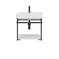 фото PRO.55.02/BLK.M Металлическая структура Pro/Про 55 подвесная, черная матовая КЕРАМА МАРАЦЦИ