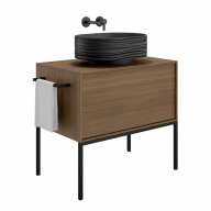 SA.NN.wb.50/BLK.M Раковина ARTBASIN Sabbia/АртБэйзин Саббья 50 см, цв черный матовый КЕРАМА МАРАЦЦИ фото SA.NN.wb.50/BLK.M Раковина ARTBASIN Sabbia/АртБэйзин Саббья 50 см, цв черный матовый КЕРАМА МАРАЦЦИ