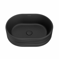 SA.wb.50/BLK.M Раковина ARTBASIN Sabbia/АртБэйзин Саббья накладная 50, черная матовая КЕРАМА МАРАЦЦИ фото SA.wb.50/BLK.M Раковина ARTBASIN Sabbia/АртБэйзин Саббья накладная 50, черная матовая КЕРАМА МАРАЦЦИ