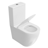 фото SF.wc.01 Унитаз Sfera/Сфера напольный безободковый с крепежом и сиденьем, белый глянцевый КЕРАМА МАРАЦЦИ