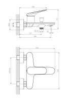 фото TO.2503.KM.CR Смеситель Тондо для ванны, хром КЕРАМА МАРАЦЦИ