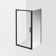 VE.100.FP.BLK.M Душевая боковая панель Vetro/Ветро, 100х195, матовый черный КЕРАМА МАРАЦЦИ фото VE.100.FP.BLK.M Душевая боковая панель Vetro/Ветро, 100х195, матовый черный КЕРАМА МАРАЦЦИ