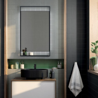 фото VE.wb.50/BLK.M Раковина ARTBASIN Vento/АртБэйзин Венто накладная 50, черная матовая КЕРАМА МАРАЦЦИ