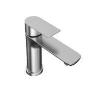 фото VL.2601.KM.SST Смеситель Велато для раковины без донного клапана, брашированная сталь КЕРАМА МАРАЦЦИ