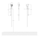 фото VL.2605.KM.SST Душевой гарнитур Велато, брашированная сталь КЕРАМА МАРАЦЦИ