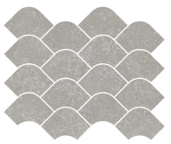 фото KMD2HID002BR Касабланка наборный серый матовый обрезной 30x25x0,9 декор КЕРАМА МАРАЦЦИ