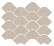 фото KMD2HID003BR Касабланка наборный бежевый светлый матовый обрезной 30x25x0,9 декор КЕРАМА МАРАЦЦИ