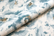 фото KM8717 Обои виниловые на флизелиновой основе Легато мотив, голубой KЕРАМА МАРАЦЦИ КЕРАМА МАРАЦЦИ