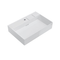 фото LO.wb.70.1 Раковина Logica/Лоджика мебельная/подвесная с одним отверстием 70, белая глянцевая КЕРАМА МАРАЦЦИ