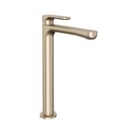 фото 69416KM.M0.071 Смеситель для раковины Ole/Оле однорычажный высокий без донного клапана, золотой атласный КЕРАМА МАРАЦЦИ