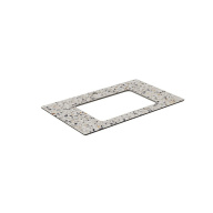 фото KM6012G0471RP80Ur2 Спец. изделие декоративное для раковин, встраиваемых снизу Бричиола 80 см, белый натуральный КЕРАМА МАРАЦЦИ