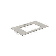 фото KM6012G0501RP80Ur2 Спец. изделие декоративное для раковин, встраиваемых снизу Про Чементо 80 см, серый светлый натур. КЕРАМА МАРАЦЦИ