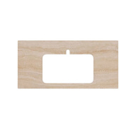 фото PL2.SG560420R/100 Спец. изделие декоративное для раковин, встраиваемых сверху Риальто 100 см, бежевый натуральный КЕРАМА МАРАЦЦИ