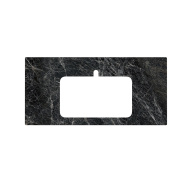 фото PL2.VT93/100T Спец. изделие декоративное для раковин, встраиваемых сверху Риальто 100 см, серый темный лаппат. КЕРАМА МАРАЦЦИ