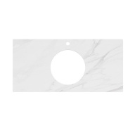 фото PL5.SG507120R/100 Спец. изделие декоративное для накладных раковин Монте Тиберио 100 см, белый натуральный КЕРАМА МАРАЦЦИ