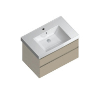 фото CU.80/LIM Тумба Cubo/Кубо подвесная с ящиками 80, лимо матовая КЕРАМА МАРАЦЦИ