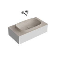 фото MA.90.1/MGR.M Тумба Magica/Маджика подвесная 90, 1 ящик, утренний серый матовый КЕРАМА МАРАЦЦИ