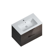 фото PI.F.75/OLM Тумба Piano Forte/Пиано Форте подвесная 75 см, 2 ящика, дымчатый вяз КЕРАМА МАРАЦЦИ