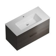 фото PI.F.95/OLM Тумба Piano Forte/Пиано Форте подвесная 95 см, 2 ящика, дымчатый вяз КЕРАМА МАРАЦЦИ