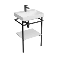 фото PRO.55.01/BLK.M Металлическая структура Pro/Про 55 напольная, черная матовая КЕРАМА МАРАЦЦИ