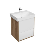 фото PRO.55.2/OLM Тумба Pro/Про подвесная 2 ящика 55, вяз КЕРАМА МАРАЦЦИ