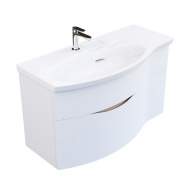 RV.100Lh/WHT.M Тумба Riva/Рива 100 см левая, белая матовая КЕРАМА МАРАЦЦИ фото RV.100Lh/WHT.M Тумба Riva/Рива 100 см левая, белая матовая КЕРАМА МАРАЦЦИ