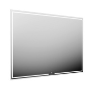 фото MIO.mi.120/WHT Зеркало Mio/Мио прямоугольное с диммером 120, белое КЕРАМА МАРАЦЦИ